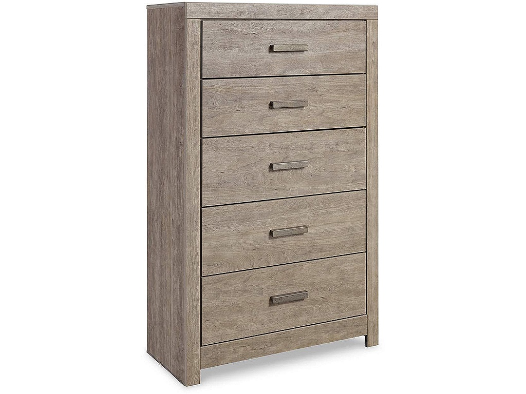 Culverbach Queen Panel Bed with Dresser and Mirror, Chest and 2 Nightstands - image 4