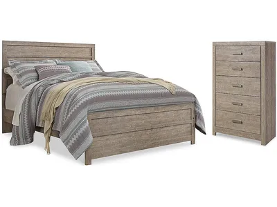 Culverbach Queen Panel Bed with Chest