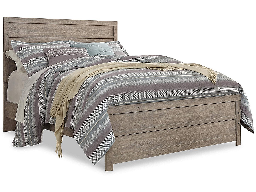 Culverbach Queen Bed with Mirrored Dresser and 2 Nightstand - image 1