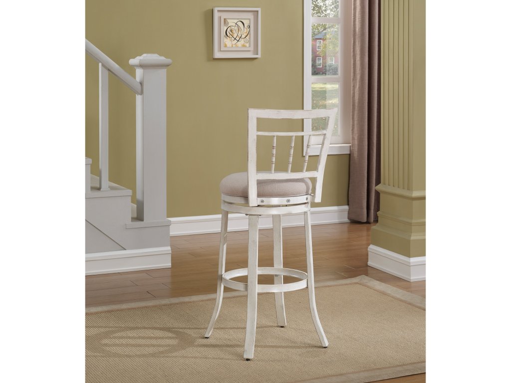 B1-153 Palazzo Barstool Stool W/ Back-Metal Frame - image 2