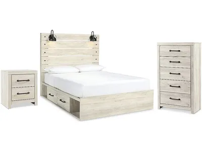 Cambeck Queen Storage Bed, Chest and Nightstand