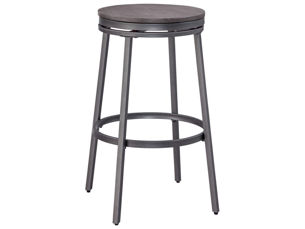 P1-121 Filmore Pub Filmore 42″ High Pub Table / (2) Stockton Backless Bar Stool - image 4