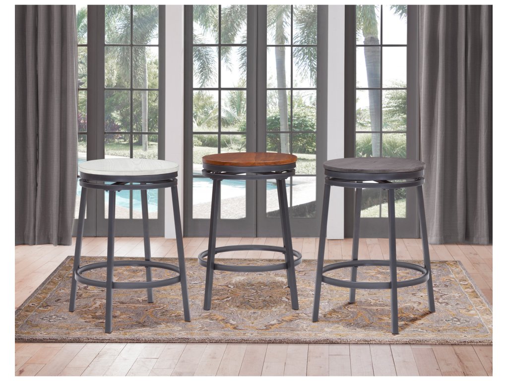 B1-130 Stockton Barstool Backless Stool Metal Frame - image 3