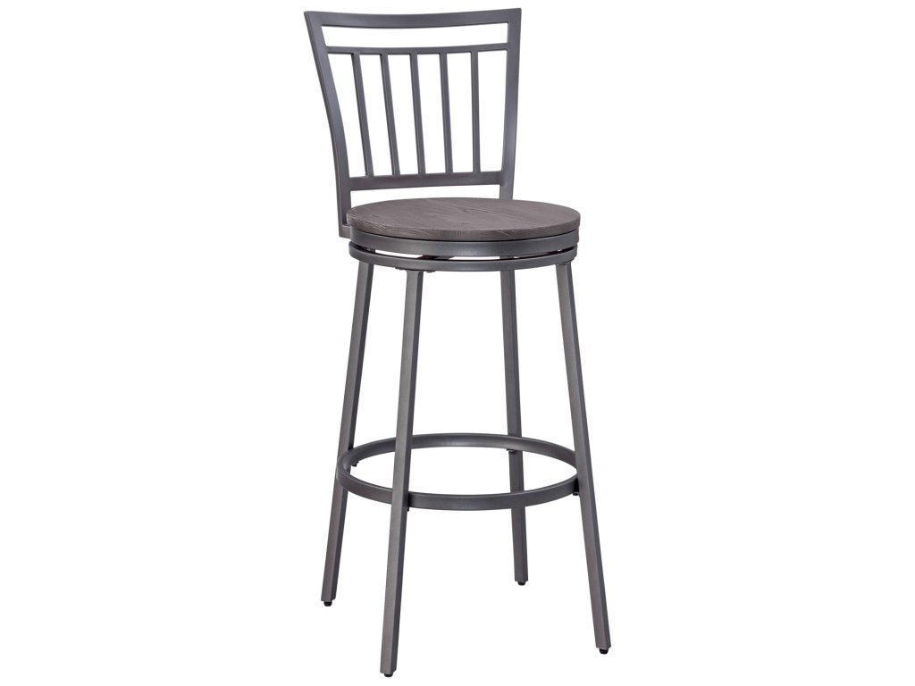 B1-121 Filmore Barstool Stool W/ Back-Metal Frame - main image