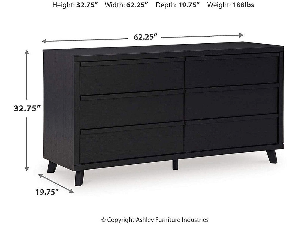 Danziar Queen Panel Bed, Dresser and Nightstand - image 14