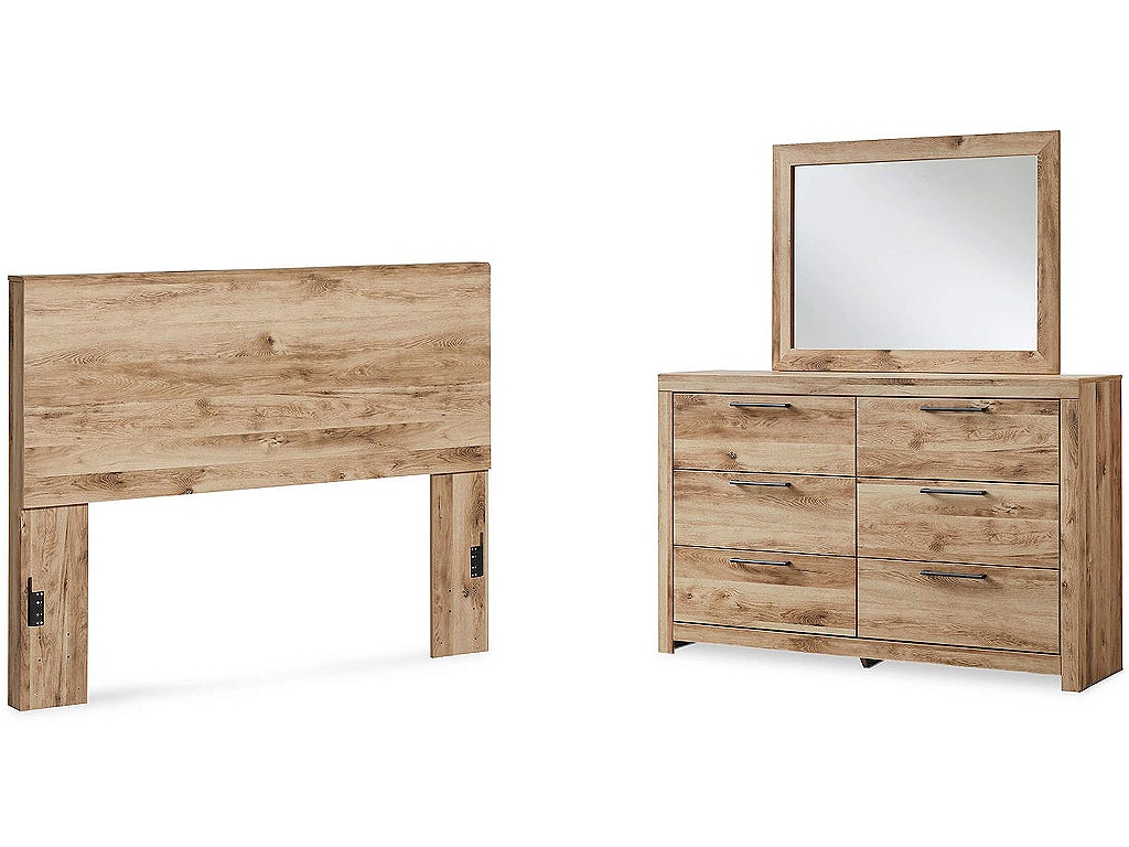 Hyanna Queen Panel Headboard, Dresser and Mirror - main image