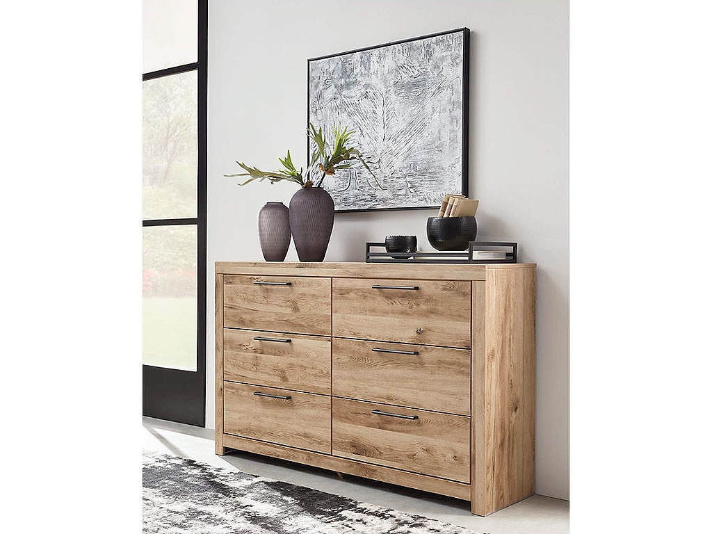 Hyanna Queen Panel Storage Bed with Dresser and Nightstand - image 11