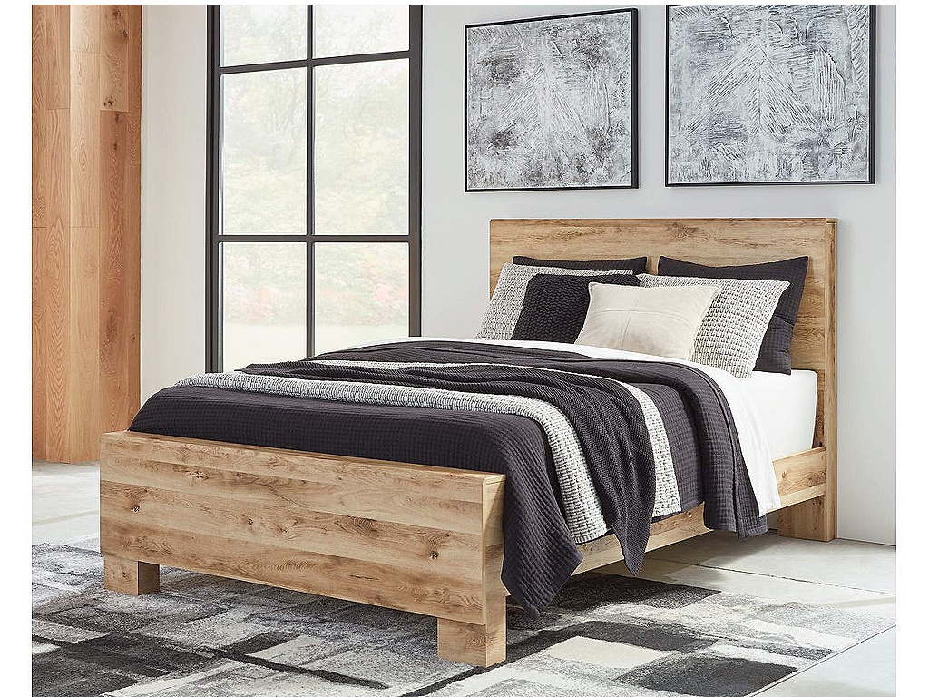 Hyanna Queen Panel Bed - image 1