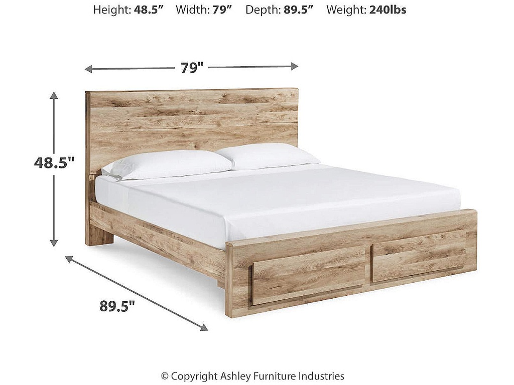 Hyanna King Panel Storage Bed, Dresser and 2 Nightstands - image 15