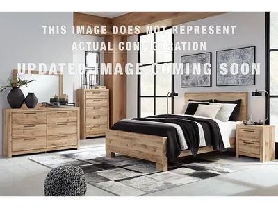 Hyanna Queen Panel Bed with 2 Side Storage