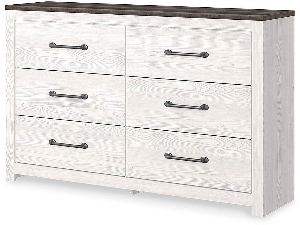 Gerridan Queen Panel Bed, Dresser, Mirror, and 2 Nightstands - image 2