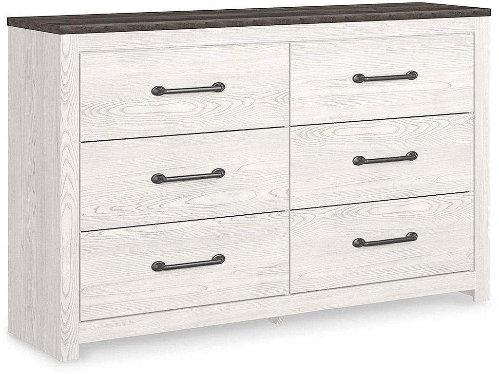 Gerridan Queen Panel Bed, Dresser, Mirror, and 2 Nightstands - image 4