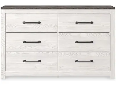 Gerridan King Panel Bed, Dresser, Chest and 2 Nightstands