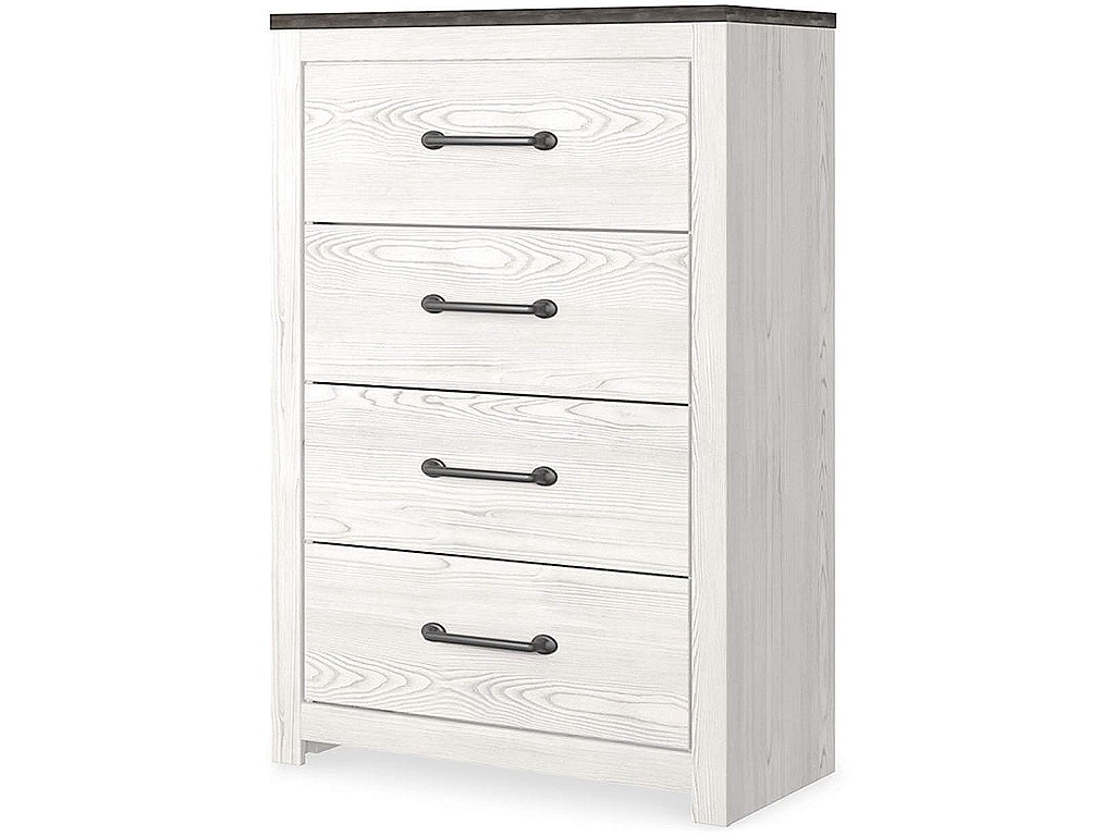 Gerridan King Panel Bed, Dresser, Mirror, Chest, and Nightstand - image 4