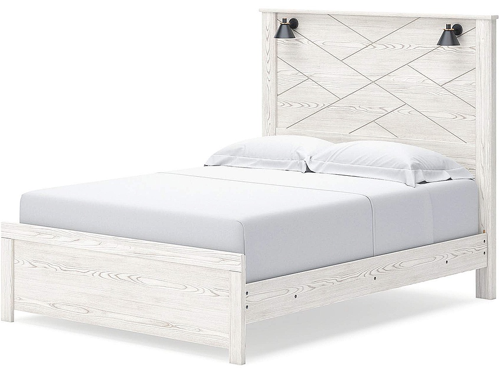 Gerridan Queen Panel Bed, Dresser, Mirror, and 2 Nightstands - image 10