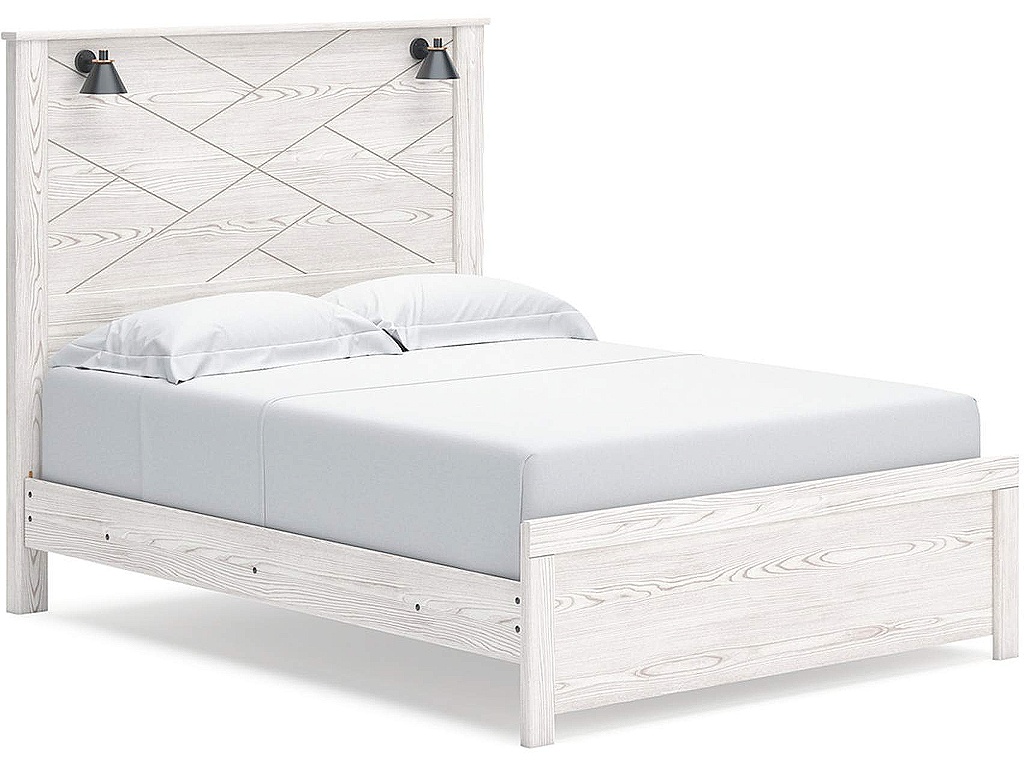 Gerridan Queen Panel Bed, Dresser, Mirror, and 2 Nightstands - image 7