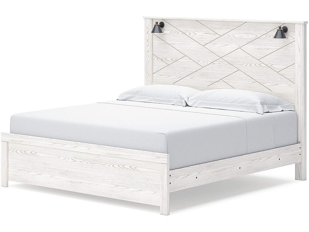 Gerridan King Panel Bed, Dresser, Mirror, Chest, and Nightstand - image 11