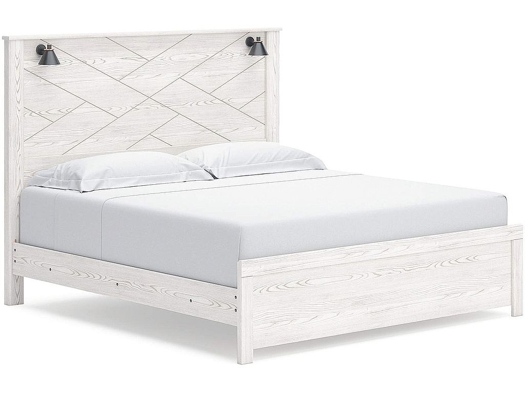Gerridan King Panel Bed, Chest and 2 Nightstands - image 1