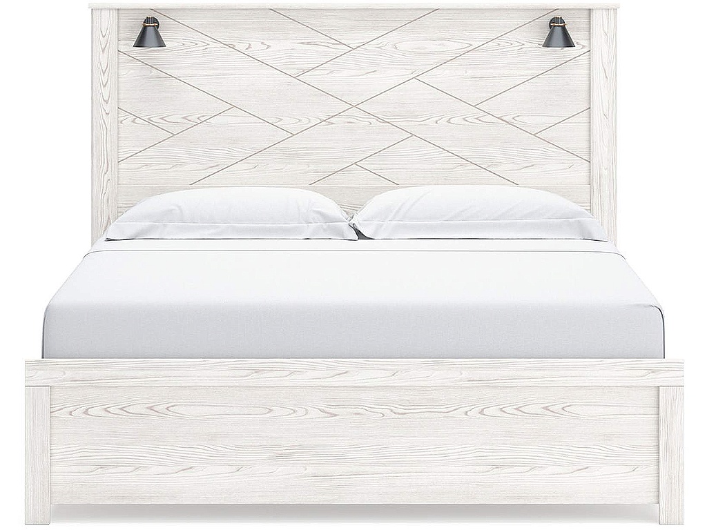 Gerridan King Panel Bed, Dresser, Mirror, Chest, and Nightstand - image 8