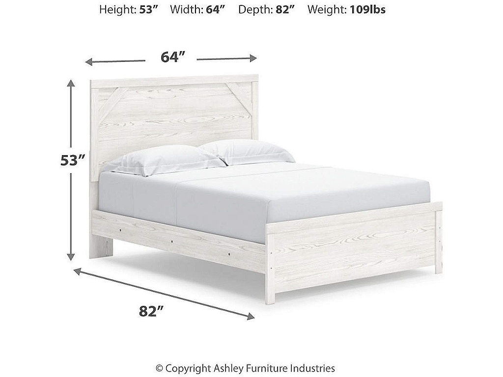 Gerridan Queen Bed with Mirrored Dresser and Nightstand - image 17