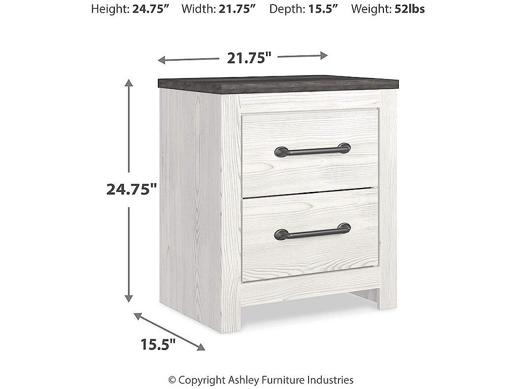 Gerridan King Panel Bed, Chest and 2 Nightstands - image 9
