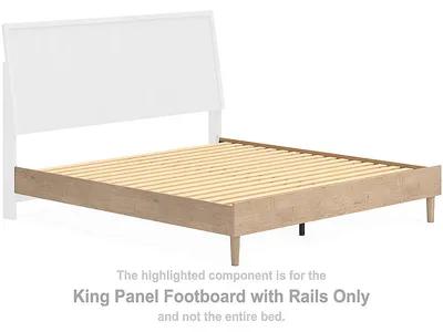 Cielden King Panel Footboard with Rails