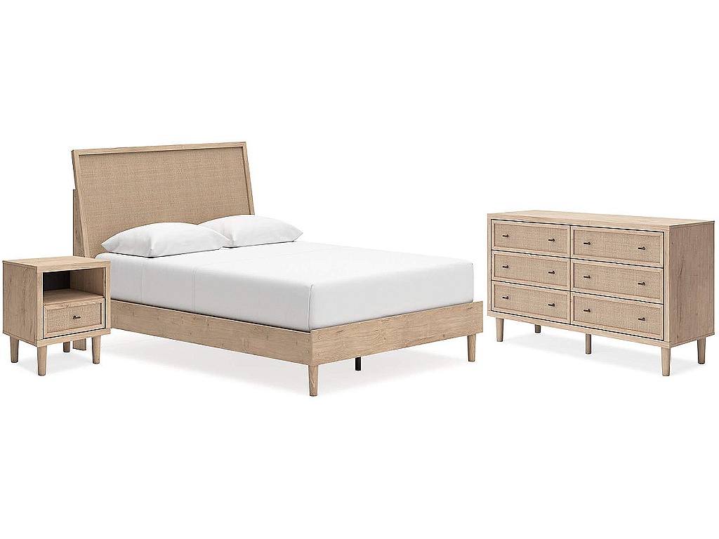 Cielden Queen Panel Bed, Dresser and Nightstand - main image