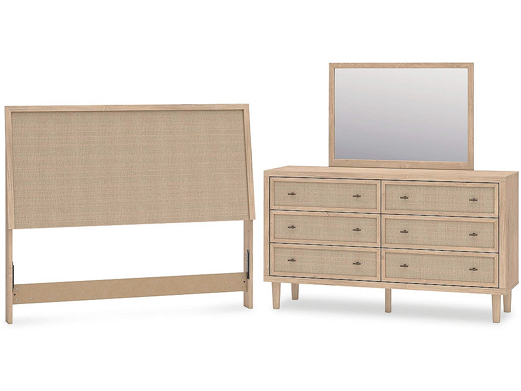 Cielden Queen Panel Headboard, Dresser and Mirror - main image