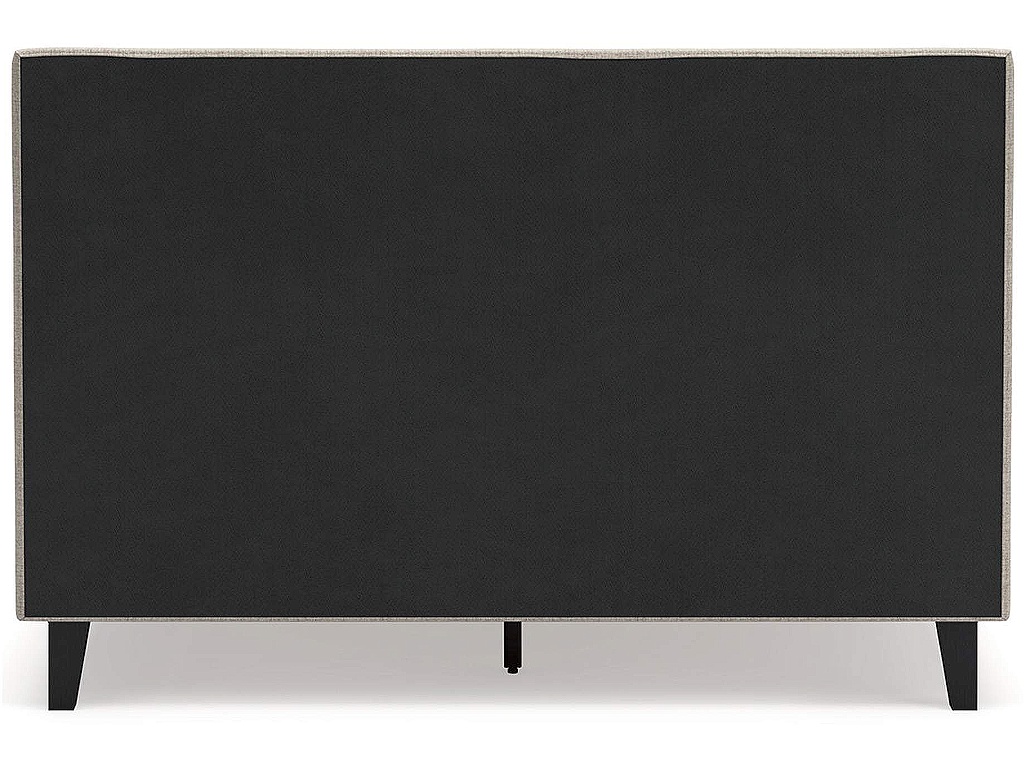 Cielden Queen Upholstered Bed with Roll Slats - image 5