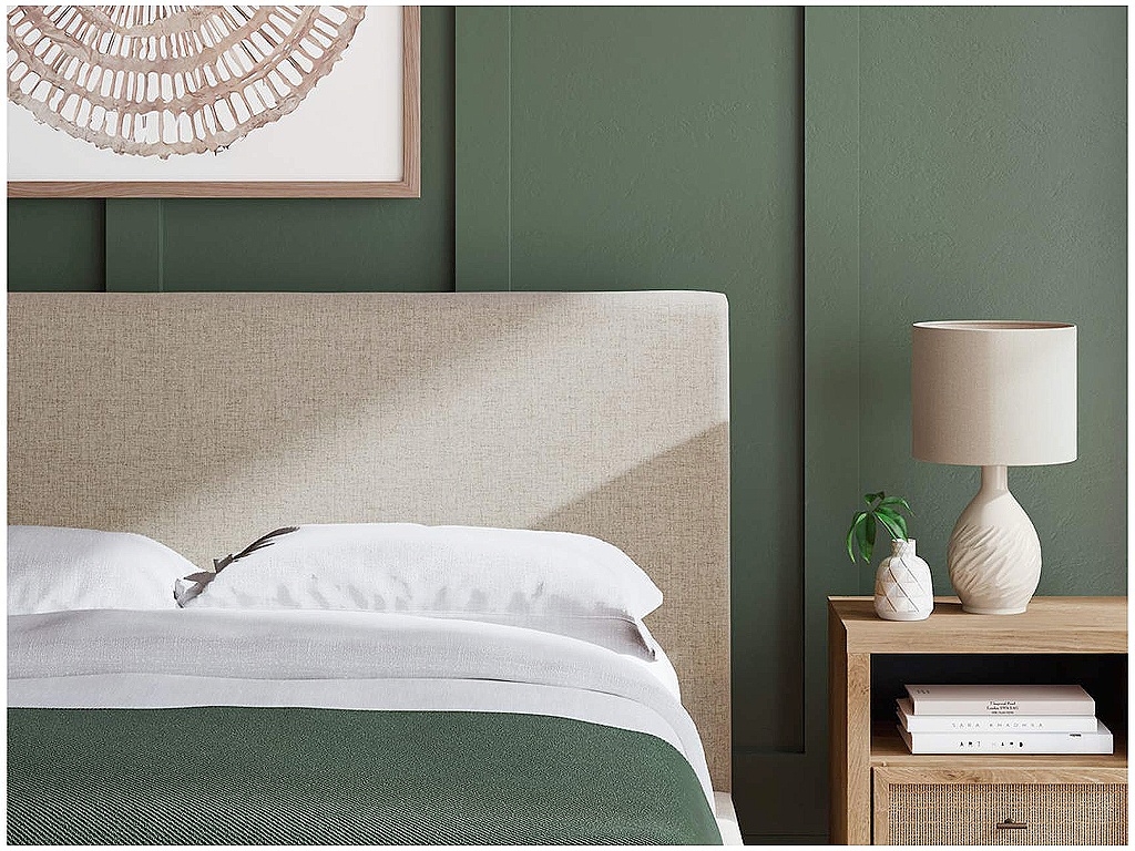 Cielden Queen Upholstered Bed with Roll Slats - image 8