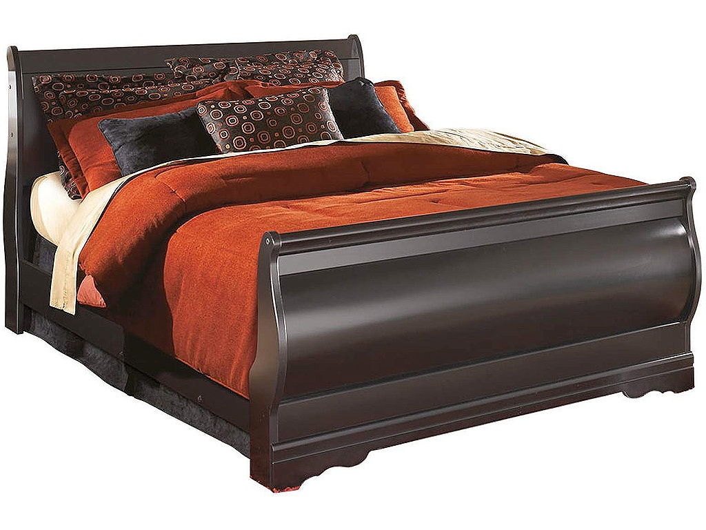 Huey Vineyard Queen Bed with Mirrored Dresser and Nightstand - image 1