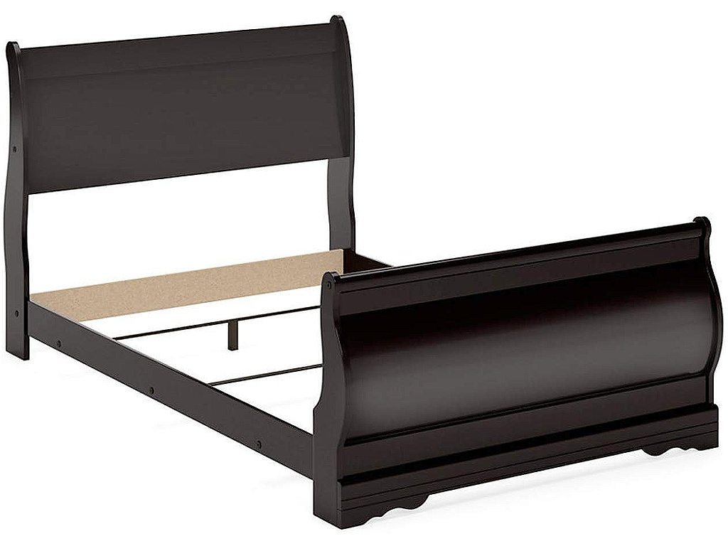 Huey Vineyard Full Sleigh Bed, Dresser, Mirror, Chest and Nightstand - image 3