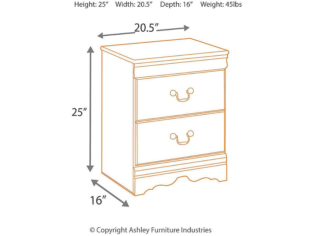 Huey Vineyard Full Sleigh Headboard, Chest and Nightstand - image 4