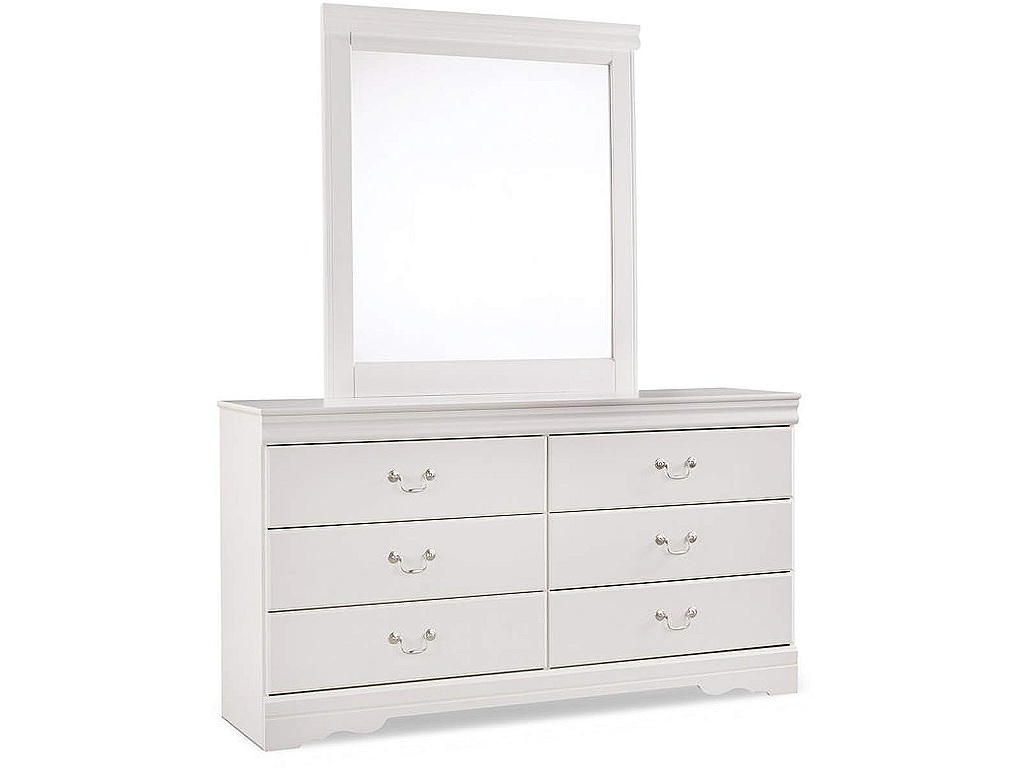 Anarasia Queen Sleigh Headboard, Dresser and Mirror - image 2