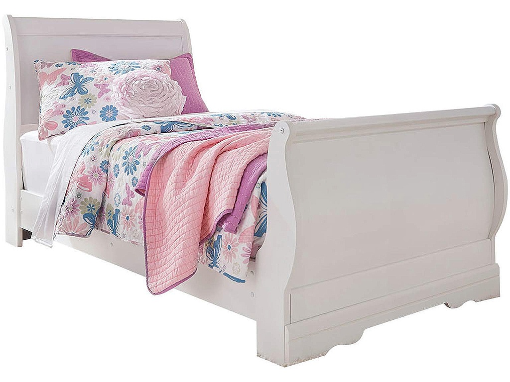Anarasia Twin Sleigh Bed and Chest - image 1