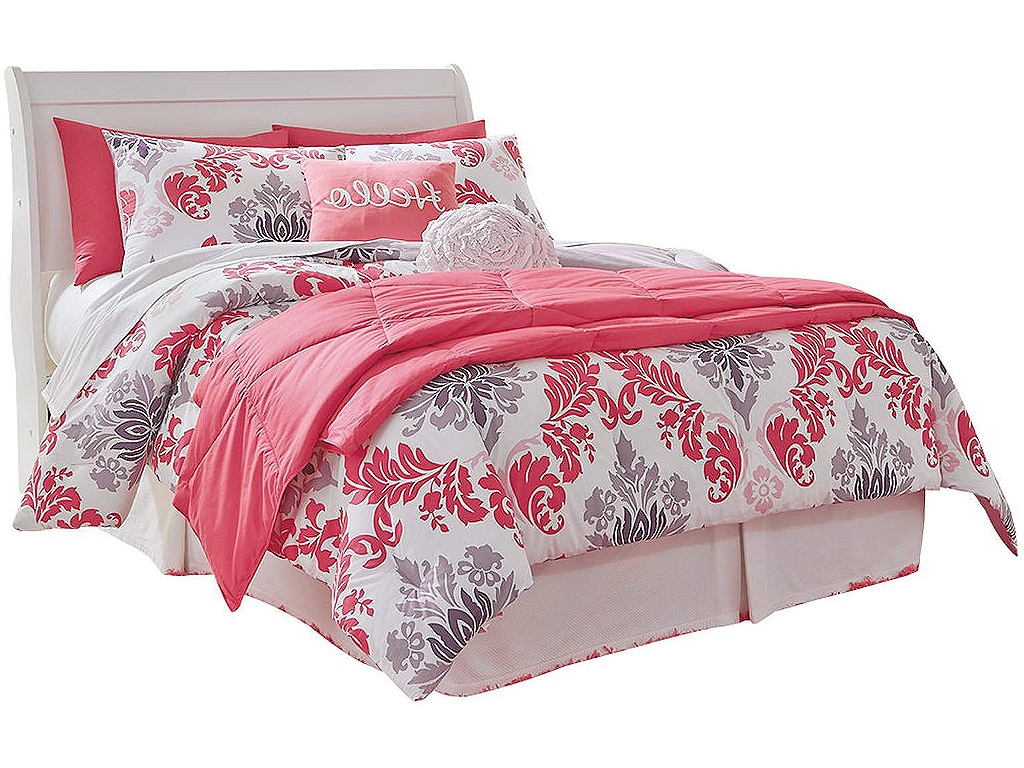 Anarasia Full Sleigh Headboard, Dresser and Mirror - image 1