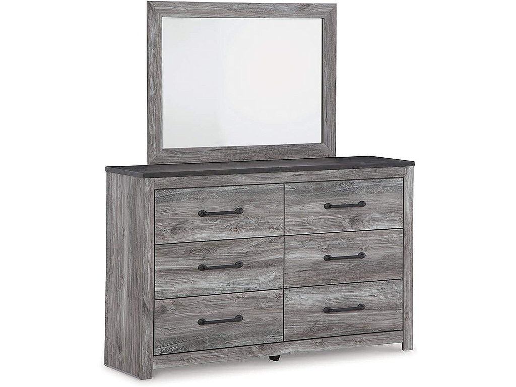 Bronyan Queen Panel Bed, Dresser and Mirror - image 2