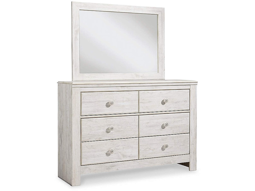Paxberry Full Panel Bed, Dresser, Mirror and Chest - image 3