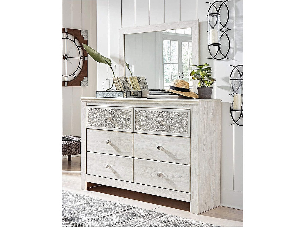 Paxberry Queen Panel Bed, Dresser, Mirror and Nightstand - image 8