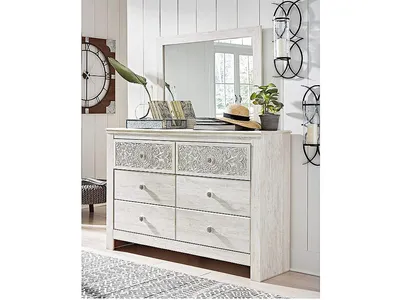 Paxberry Dresser and Mirror