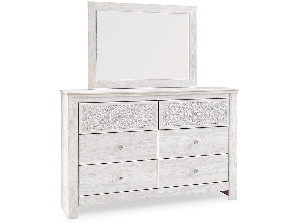 Paxberry Queen Panel Bed, Dresser, Mirror and Nightstand - image 2