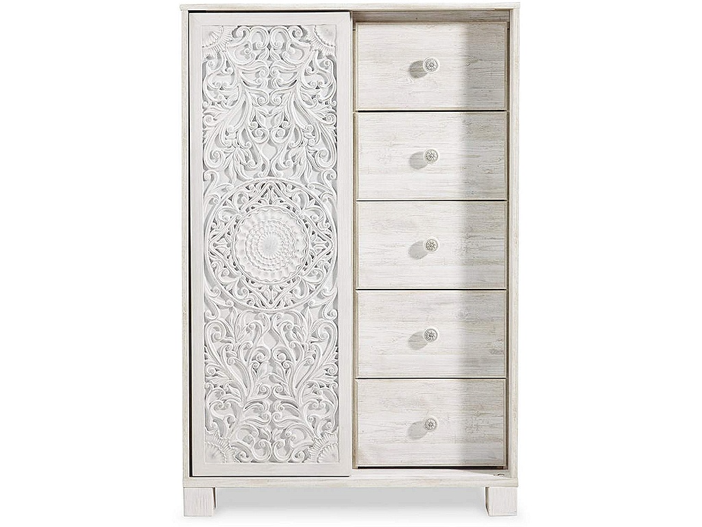 Paxberry Queen Panel Bed, Chest and Nightstand - image 3