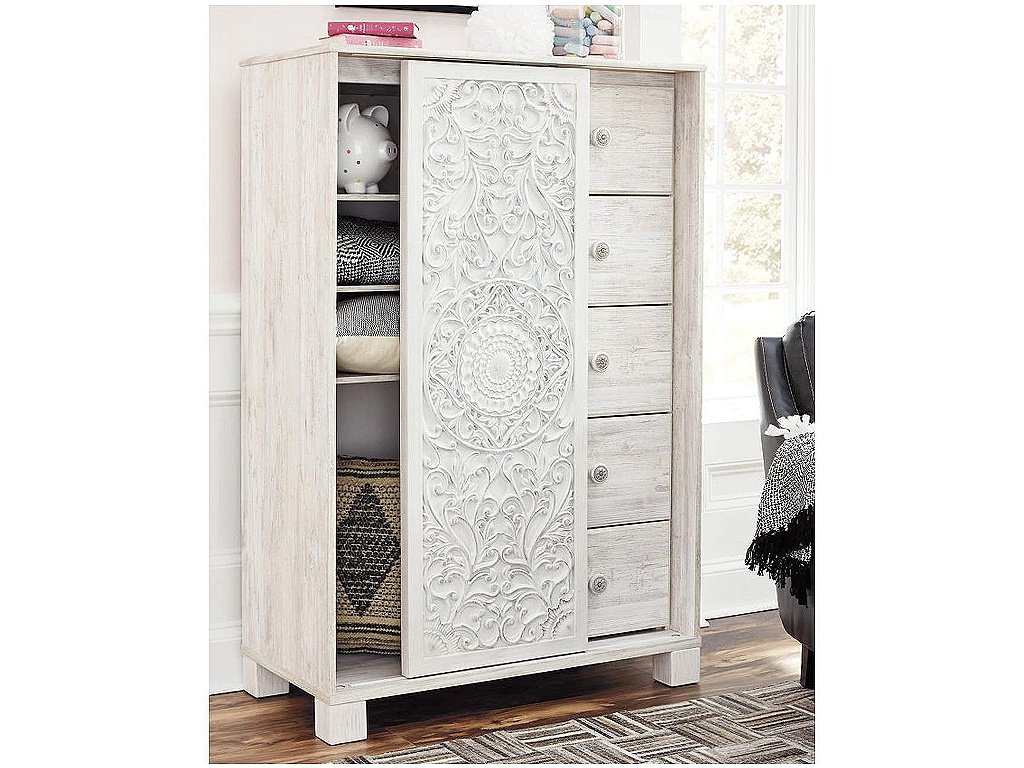 Paxberry Queen Panel Bed, Chest and Nightstand - image 20
