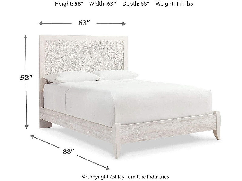 Paxberry Queen Panel Bed, Chest and Nightstand - image 16