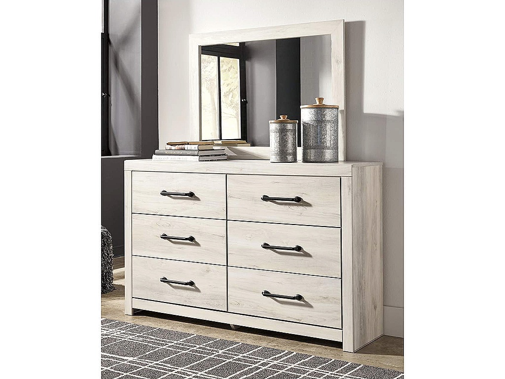 Cambeck Queen Panel Bed with Storage, Dresser and Mirror - image 17