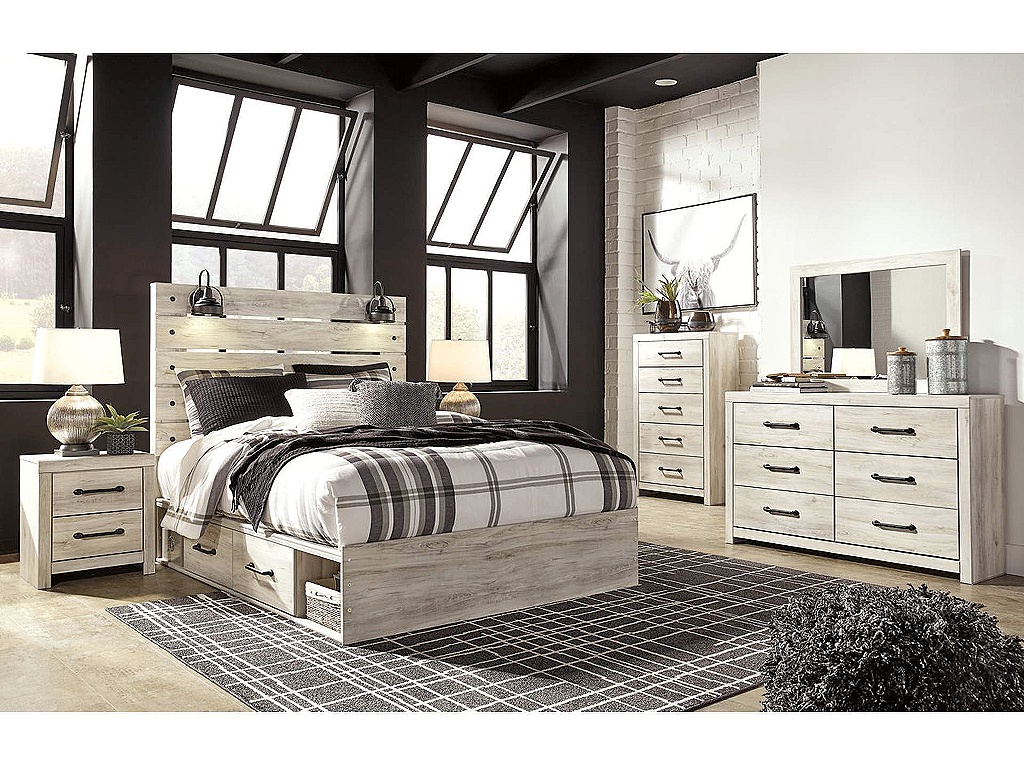 Cambeck Queen Panel Bed with 2 Storage Drawers - image 5