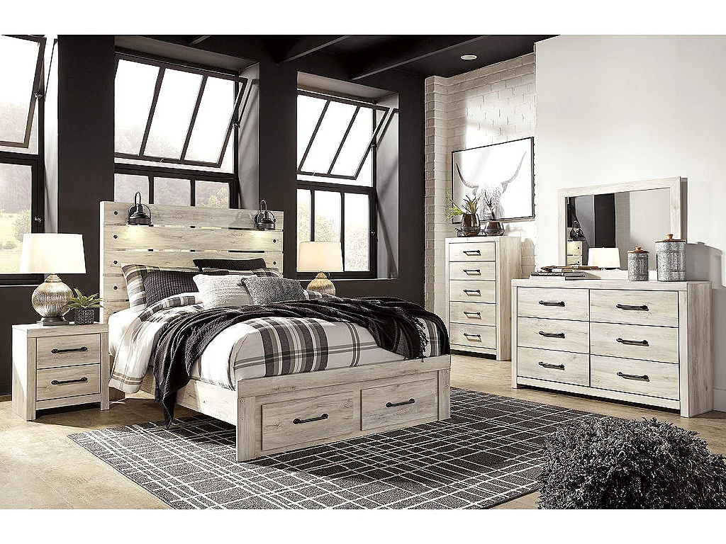 Cambeck Queen Panel Bed with 2 Storage Drawers - image 6