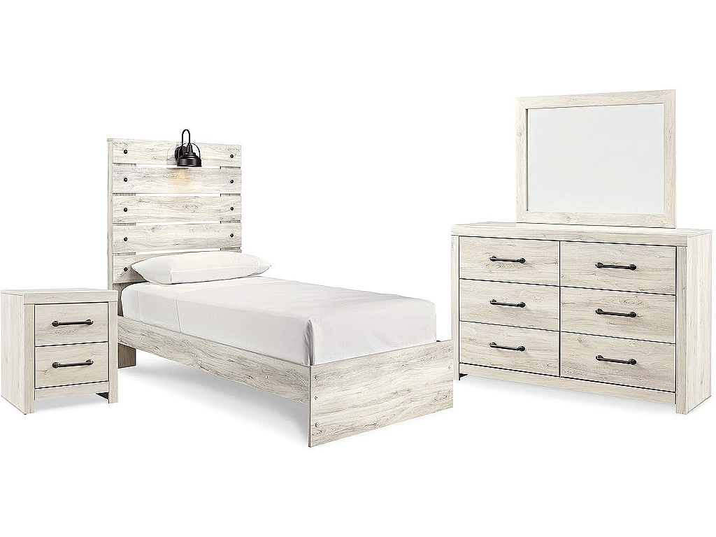 Cambeck Twin Panel Bed, Dresser, Mirror and Nightstand - main image