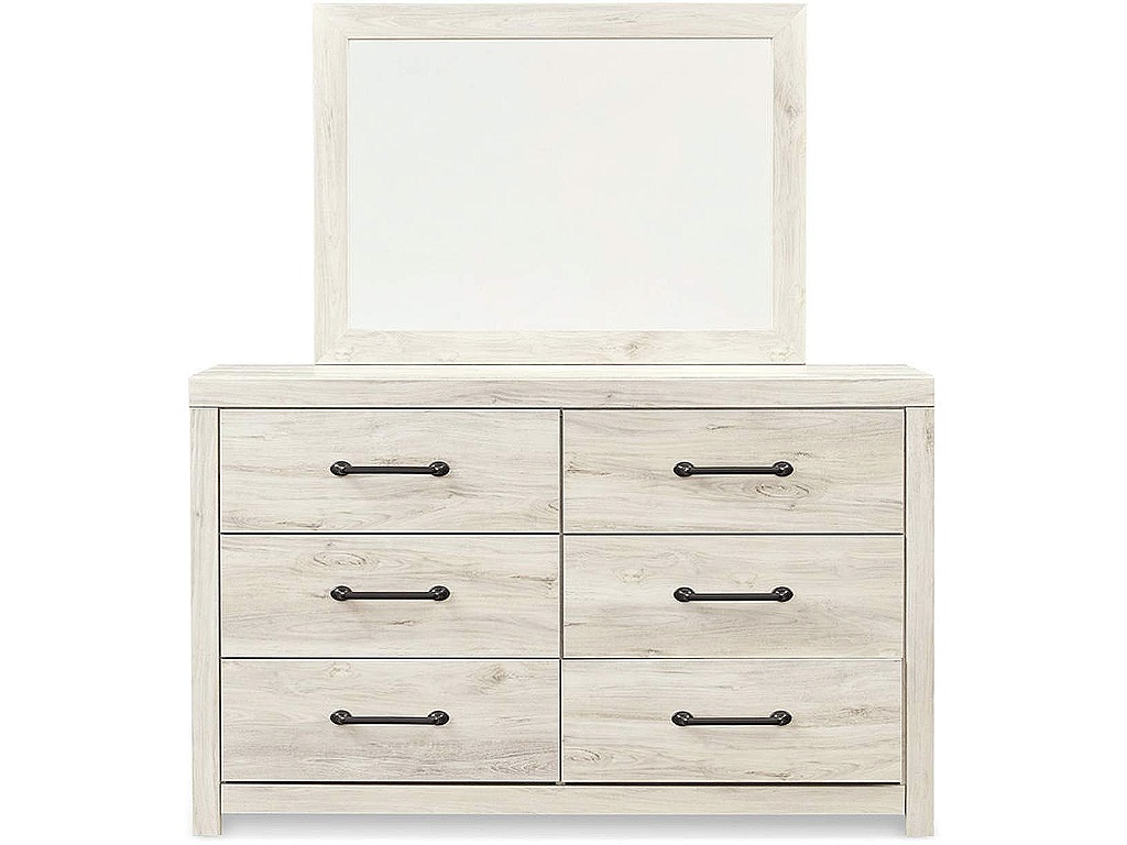 Cambeck Queen Panel Bed with Storage, Dresser and Mirror - image 7