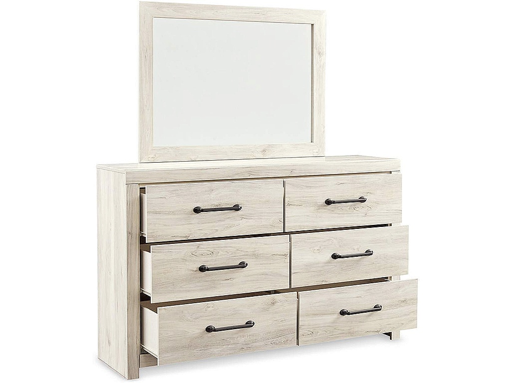 Cambeck Queen Panel Bed with Storage, Dresser and Mirror - image 6